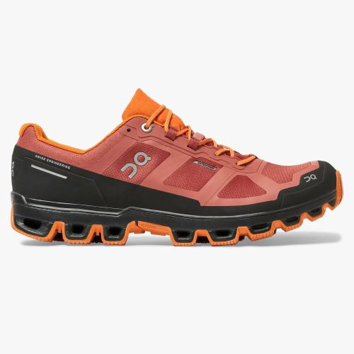 Scarpe Trail Running ON Cloudventure Waterproof Uomo Corallo IT 60201